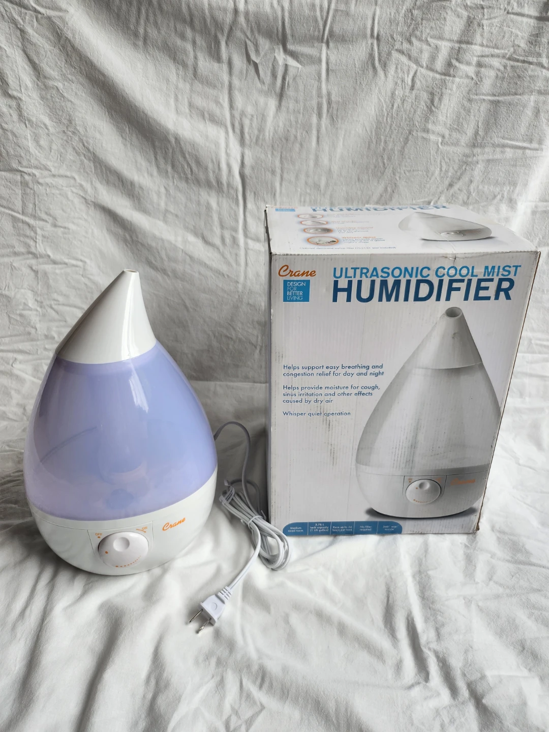 Crane Ultrasonic Cool Mist Humidifier