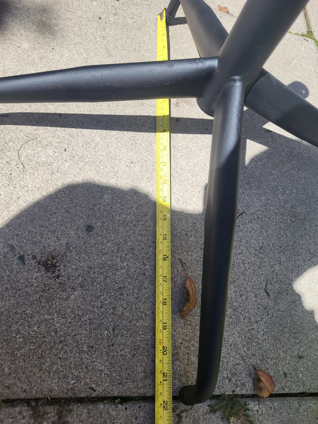 Black Metal Umbrella or Hat Rack Base - photo 3