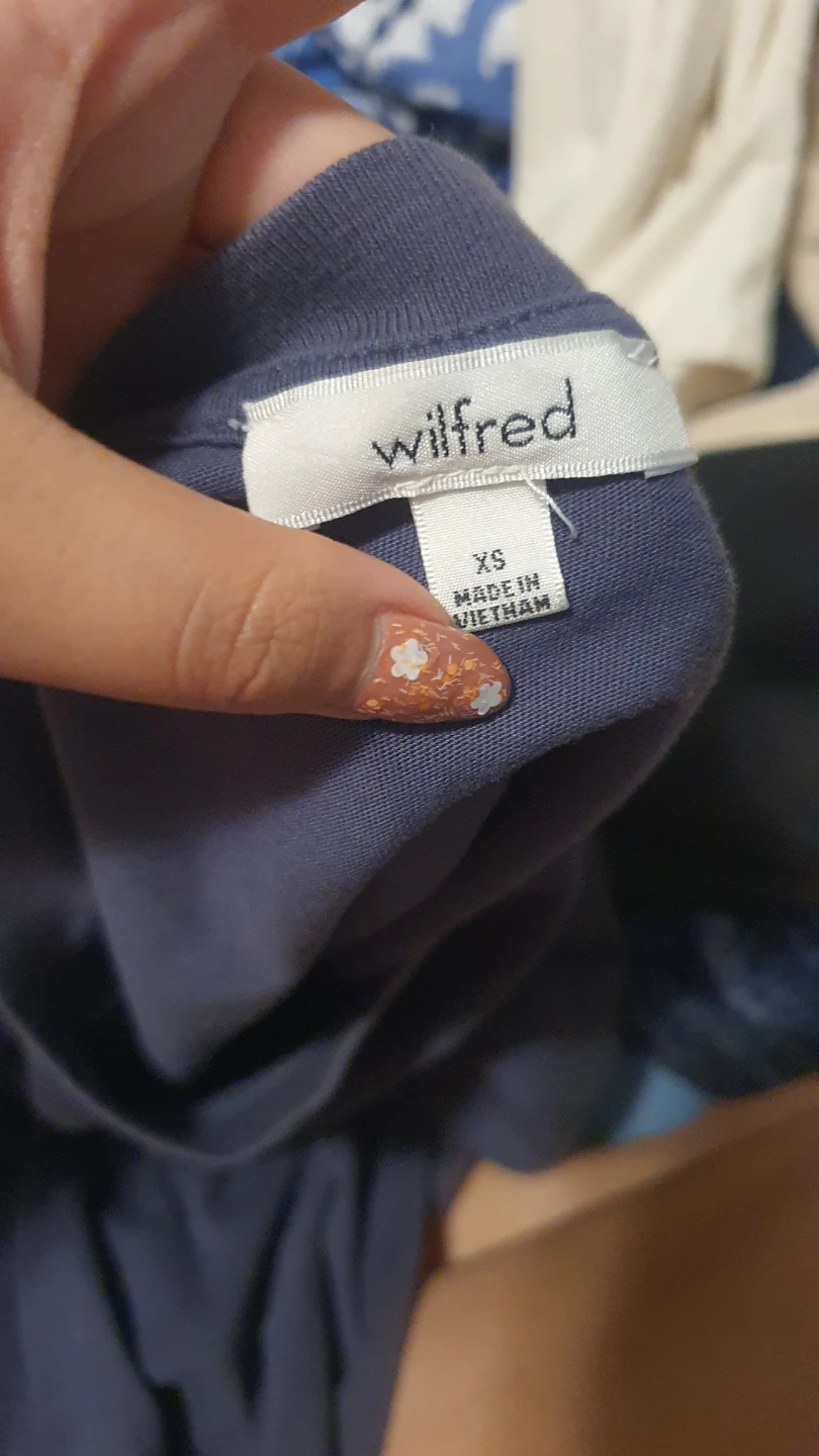 Wilfred Navy Blue T-Shirt - photo 2