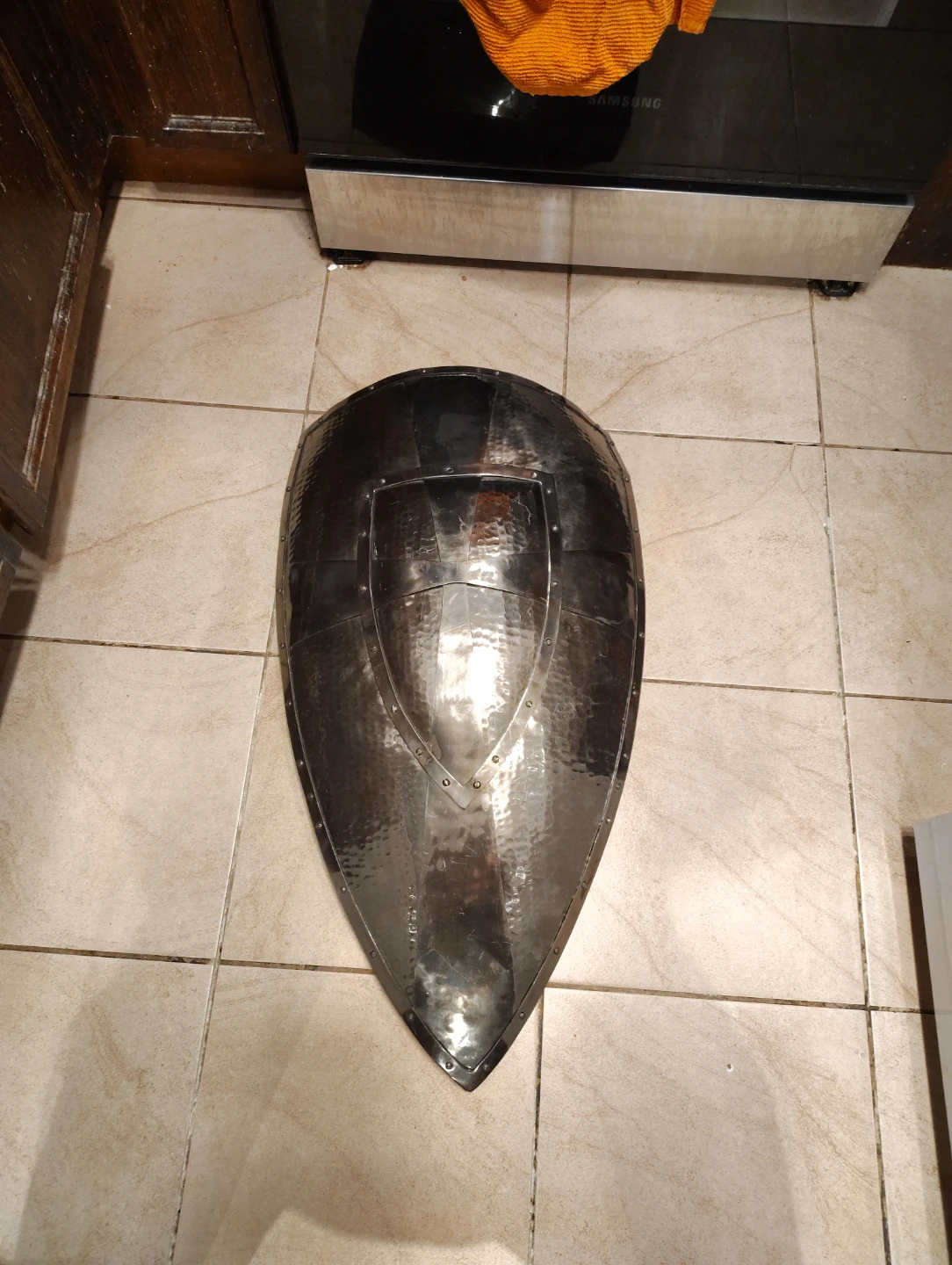 Medieval Style Metal Shield - photo 3