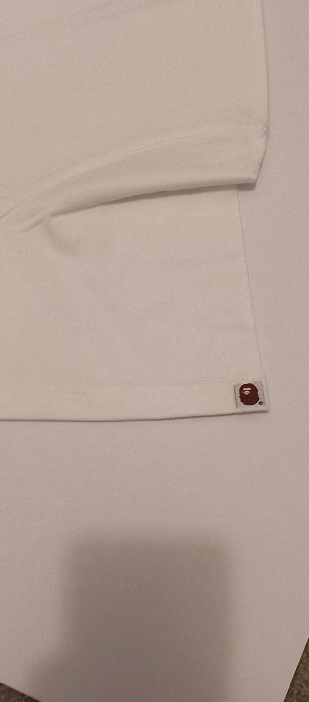 A Bathing Ape White T-Shirt with Ape Head Graphic - photo 5