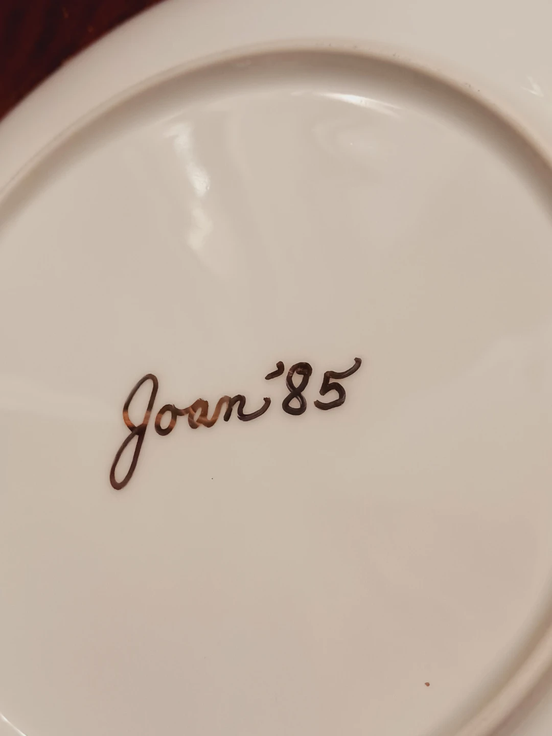 Gorgeous Hand-Painted Signed Decorative Plate - photo 4