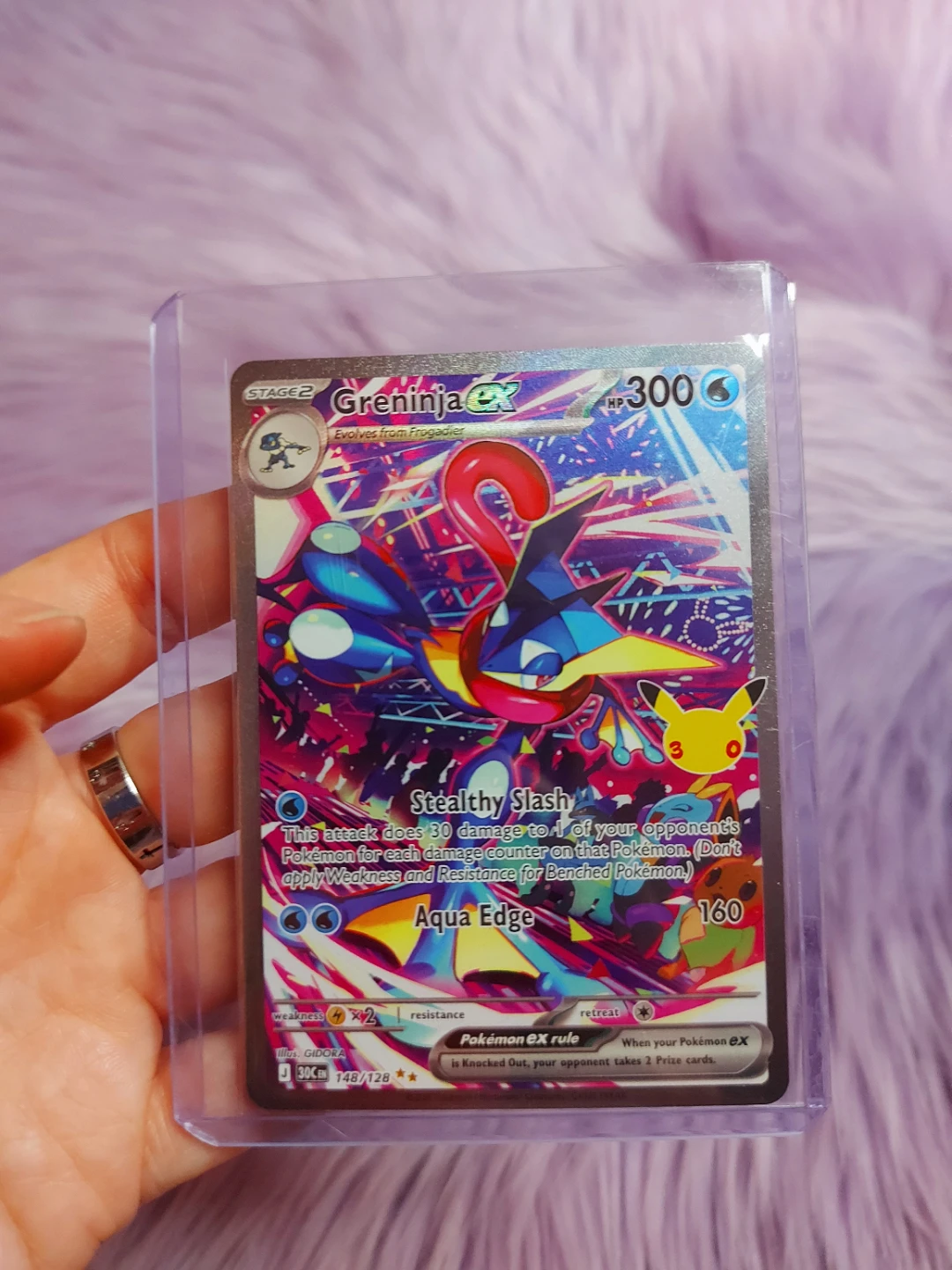 Greninja ex - 148/128 - Special Illustration Rare