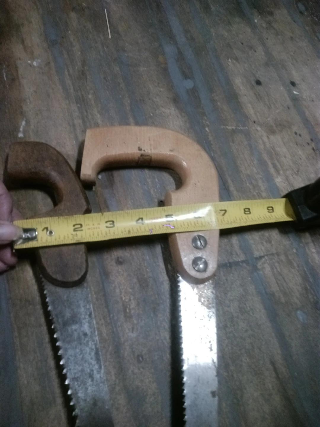 🏈Two Vintage Keyhole Saws (2) - photo 2