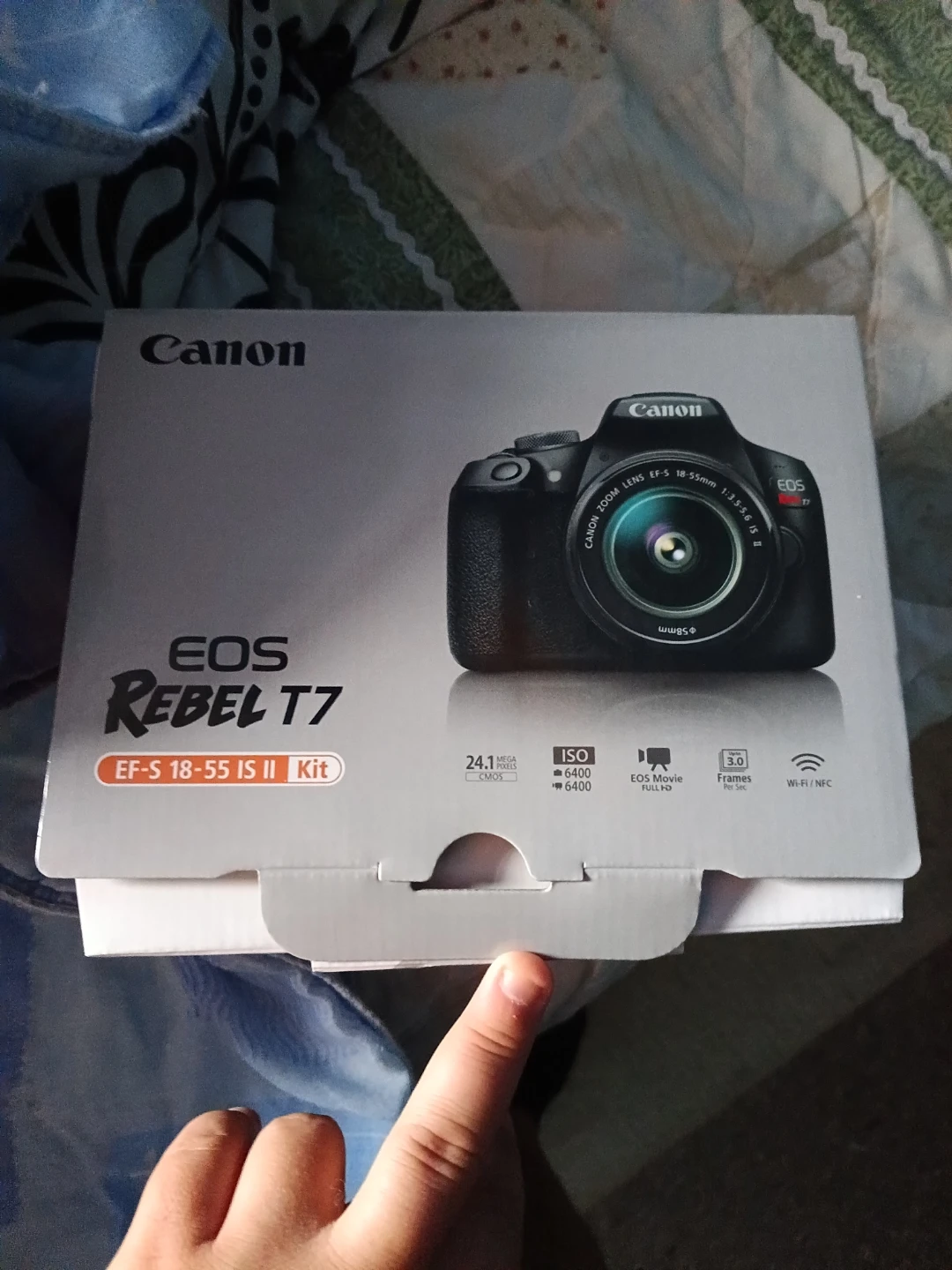 Canon EOS Rebel T7 DSLR Camera EF-S 18-55mm Kit