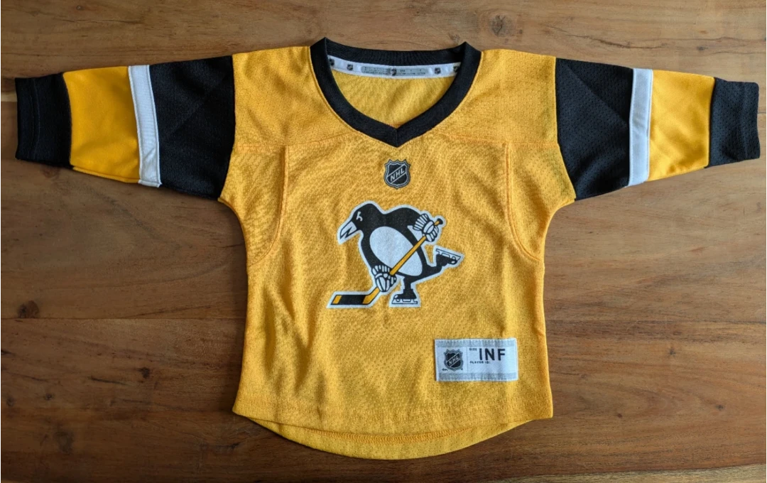 (New) Pittsburgh Penguins Infant NHL Hockey Jersey