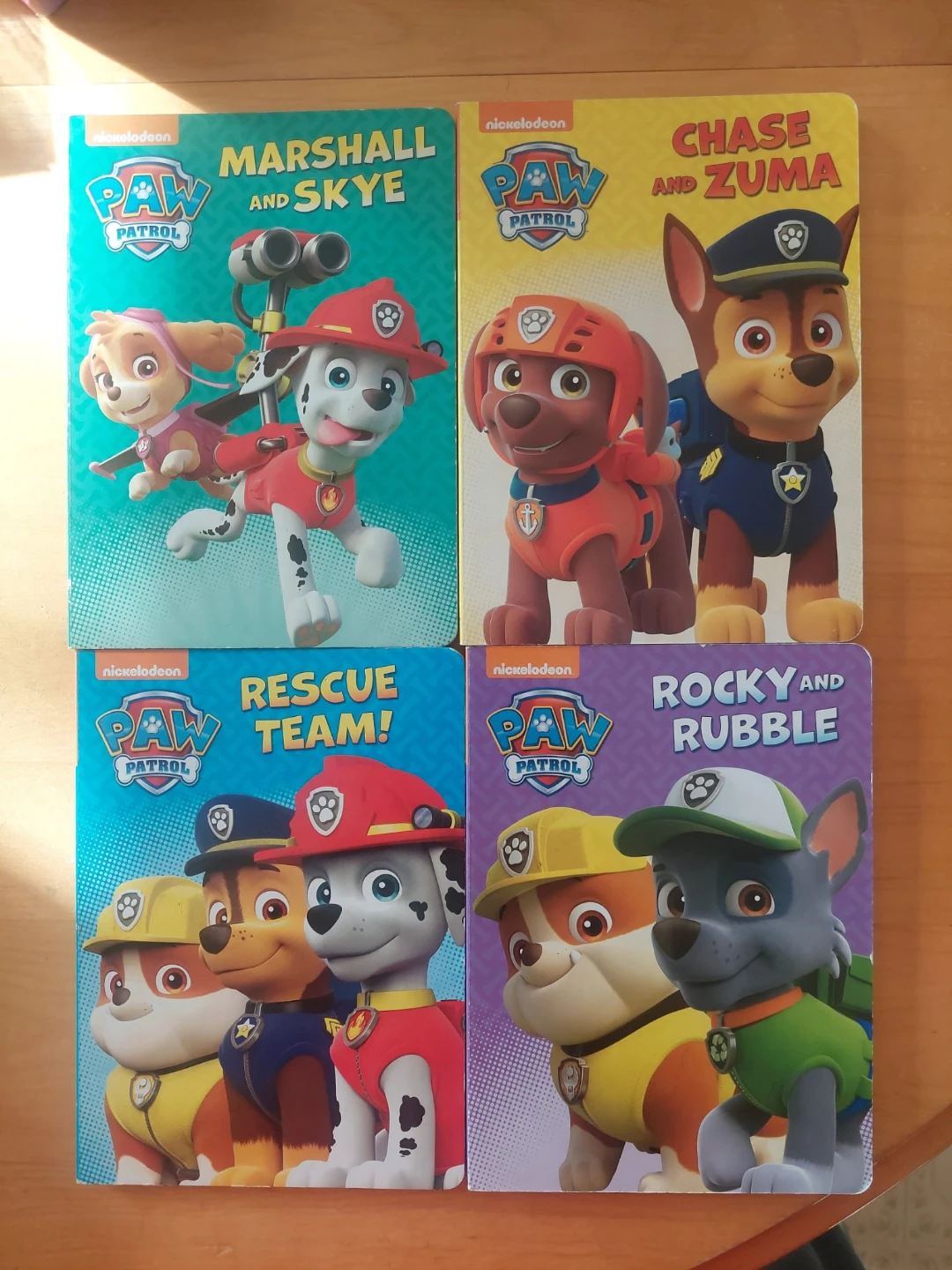 Paw Patrol 4 Board Book Set