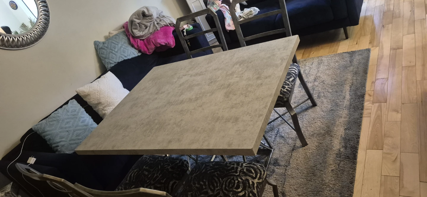 Dinning table with 4 chairs - photo 5