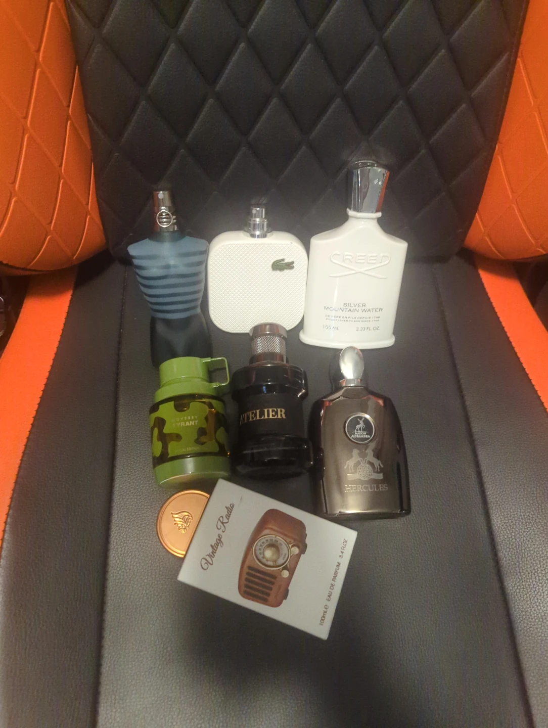 Selection of Men's Fragrances