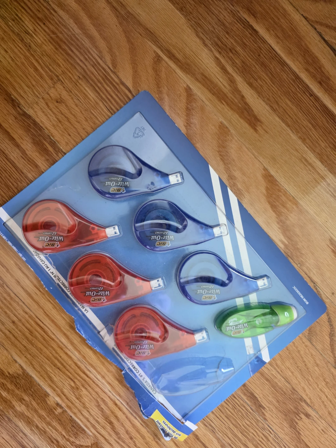 BIC Wite-Out Correction Tape Pack