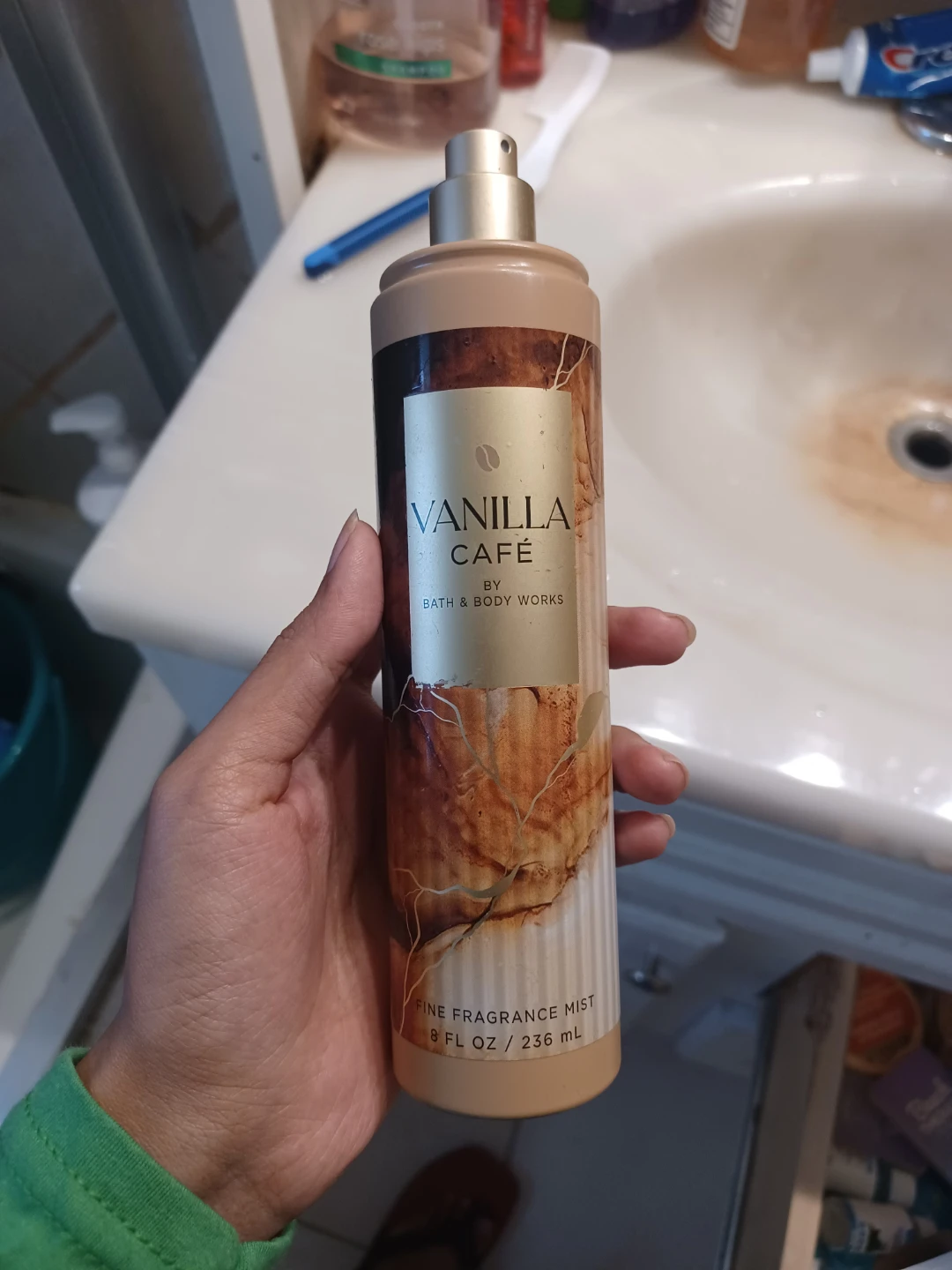 Bath & Body Works Vanilla Cafe Fine Fragrance Mist