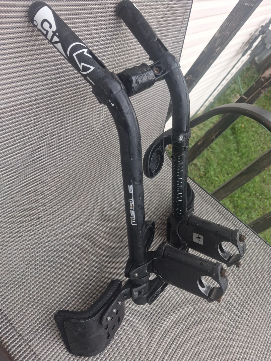 Pro Missile Carbon Ski-Bend Clip-on Aerobars