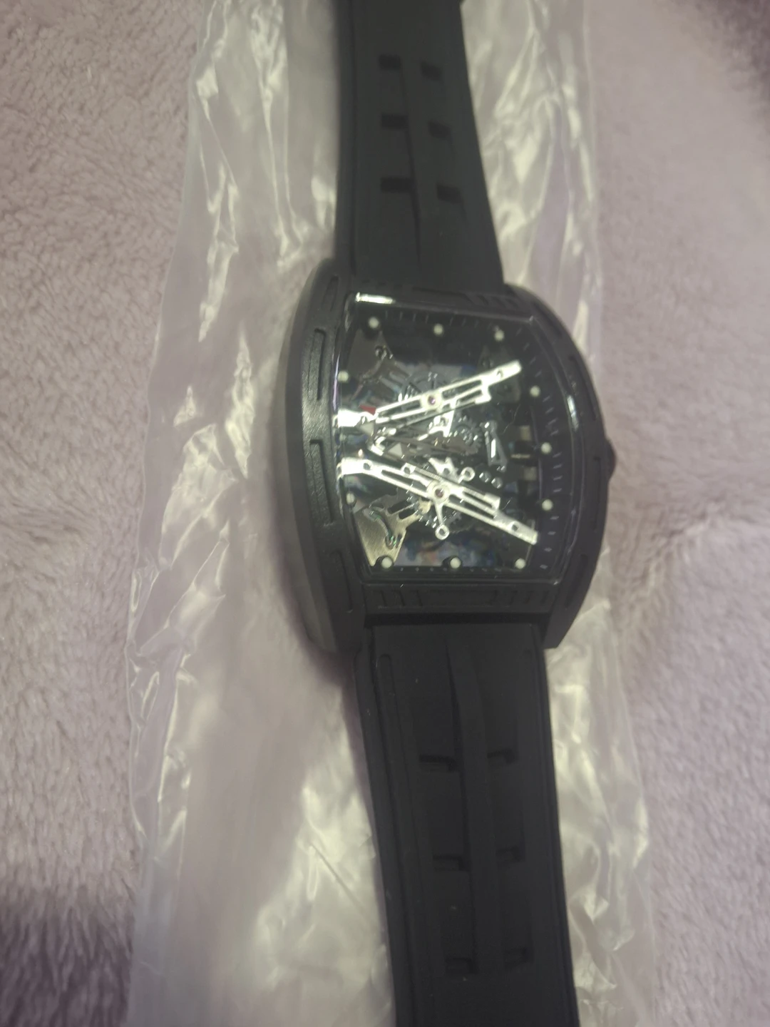 Men's Quartz Skeleton Watch - photo 2
