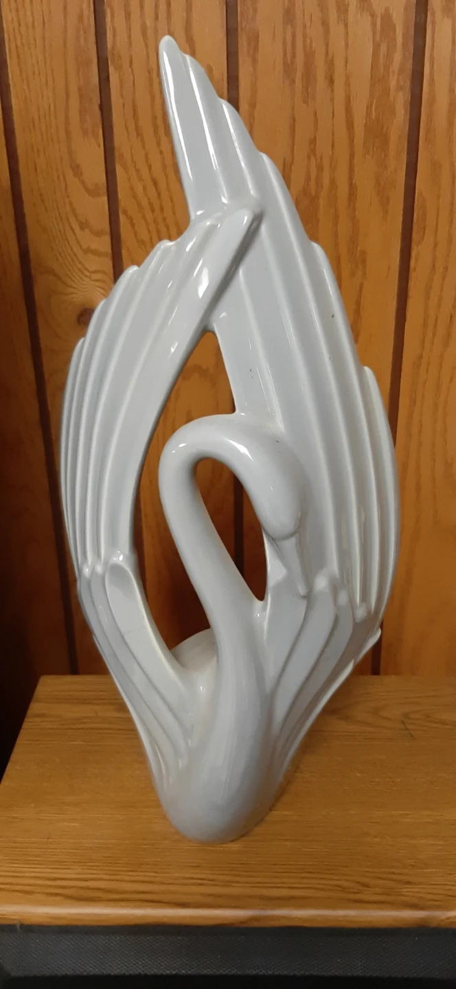 Vintage Haeger Ceramic Swan Sculpture#6038