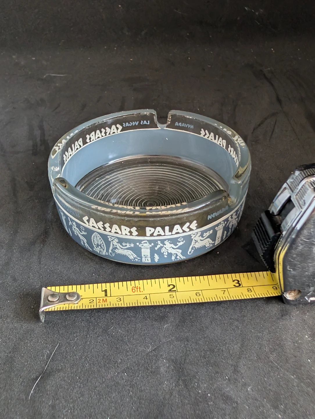 Vintage Caesars Palace Glass Ashtray - photo 3