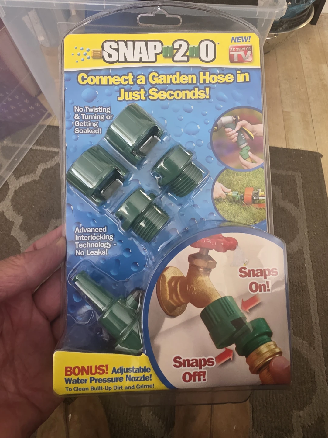 Snap 2.0 Garden Hose Connector Set
