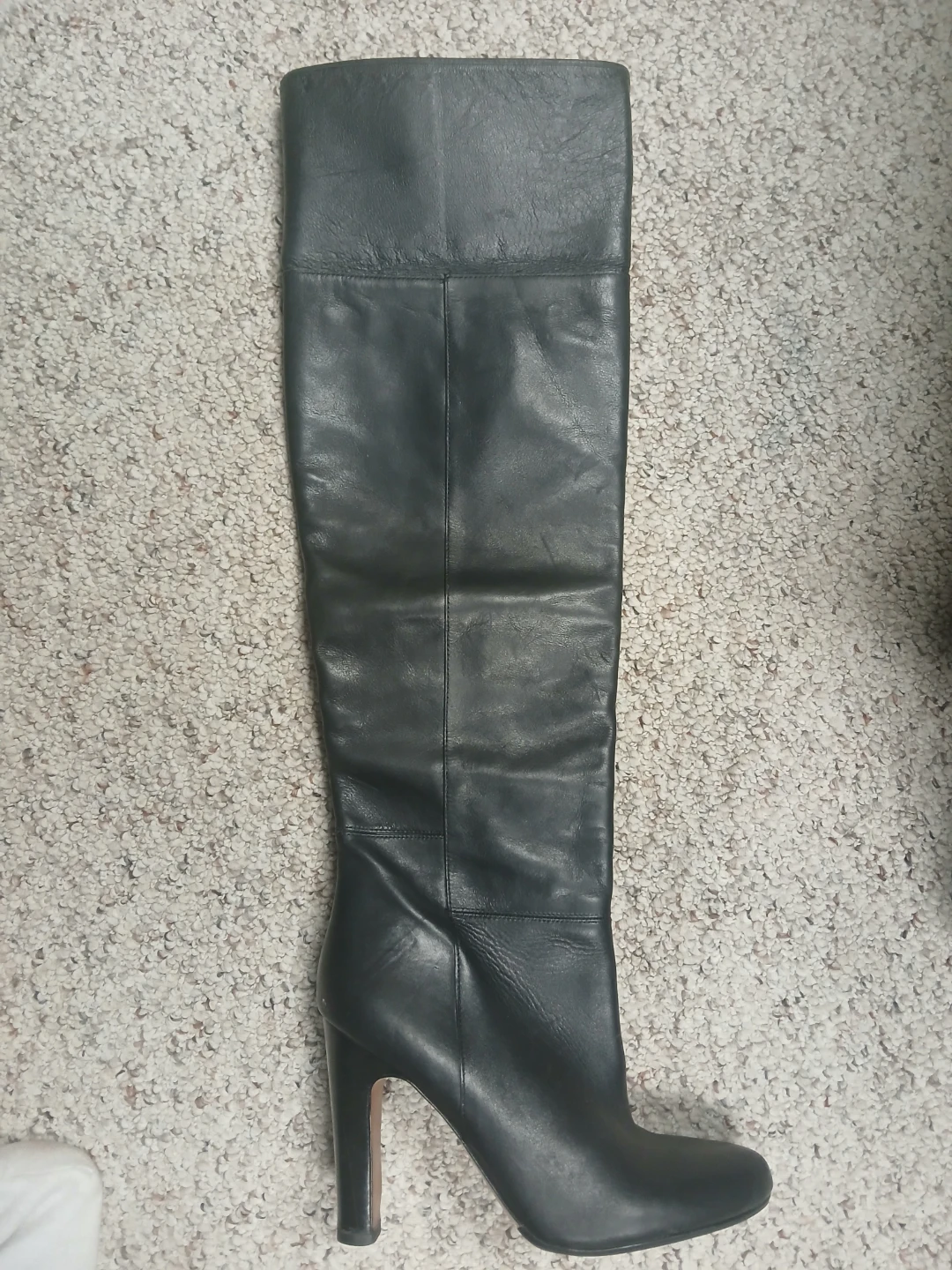 COACH HARPER LEATHER KNEE HIGH TALL BOOTS WOMENS SIZE 9