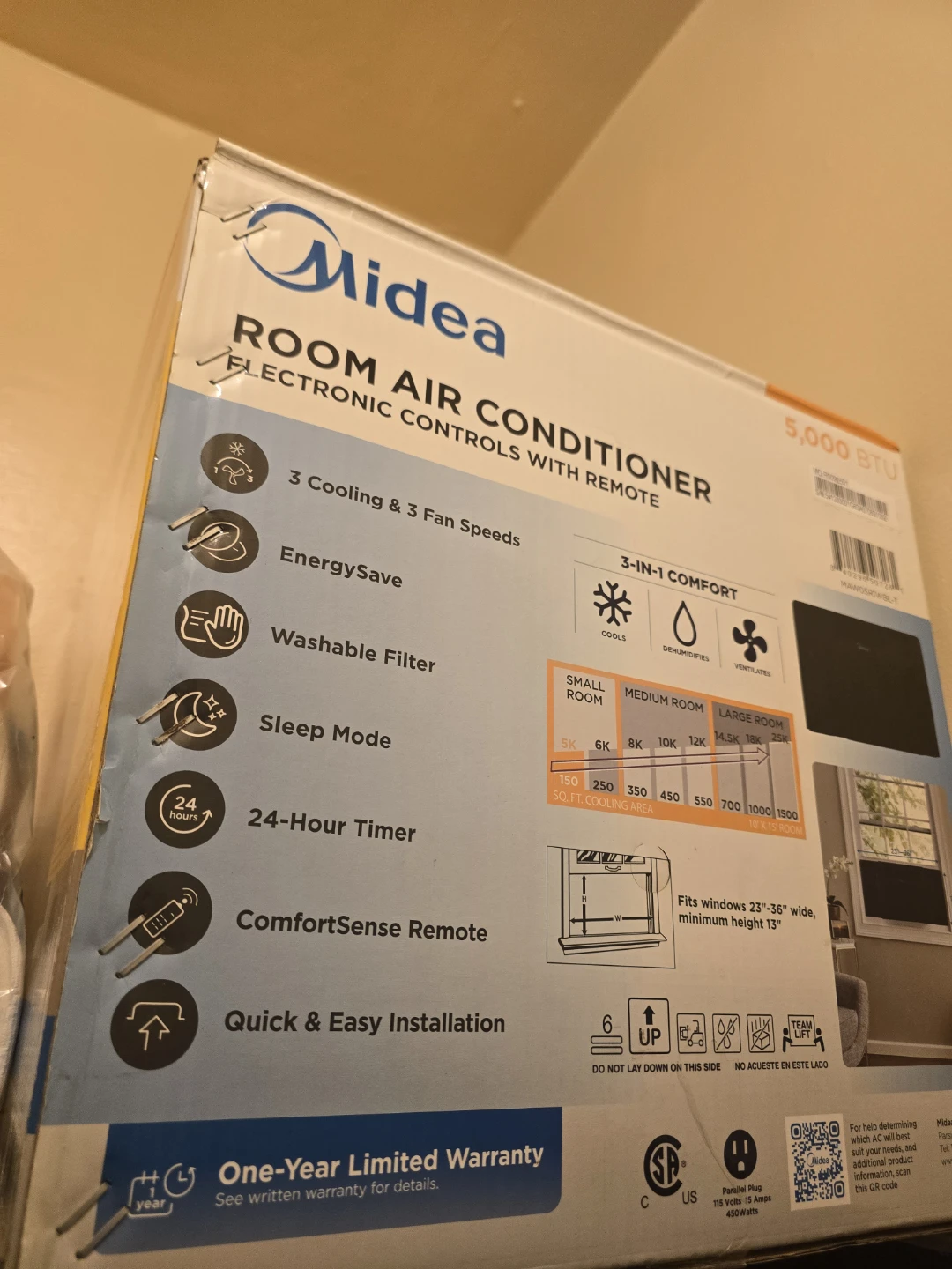 Midea 5,000 BTU Window Air Conditioner - photo 4