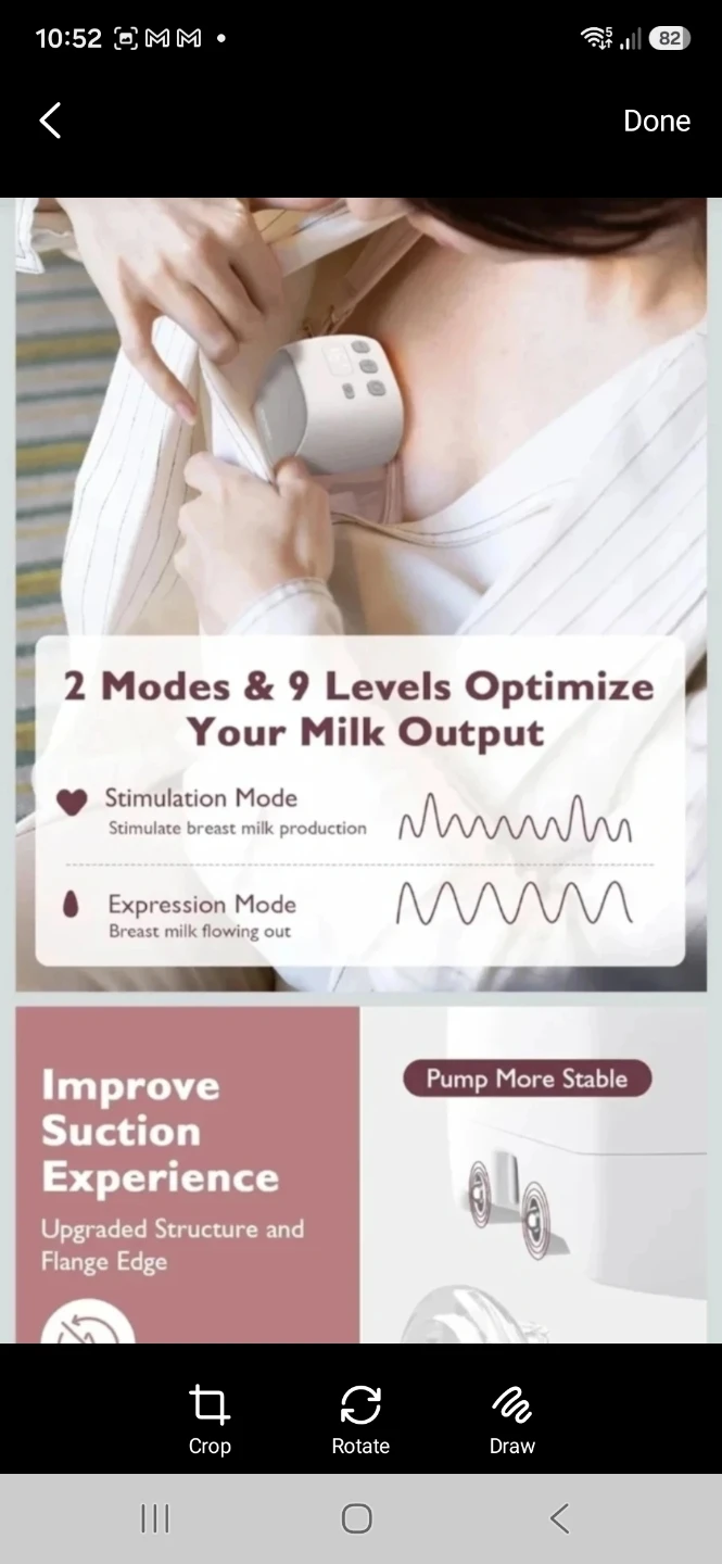New Momcozy S9 Pro Updated Hands Free Breast Pump, Wearable - photo 5