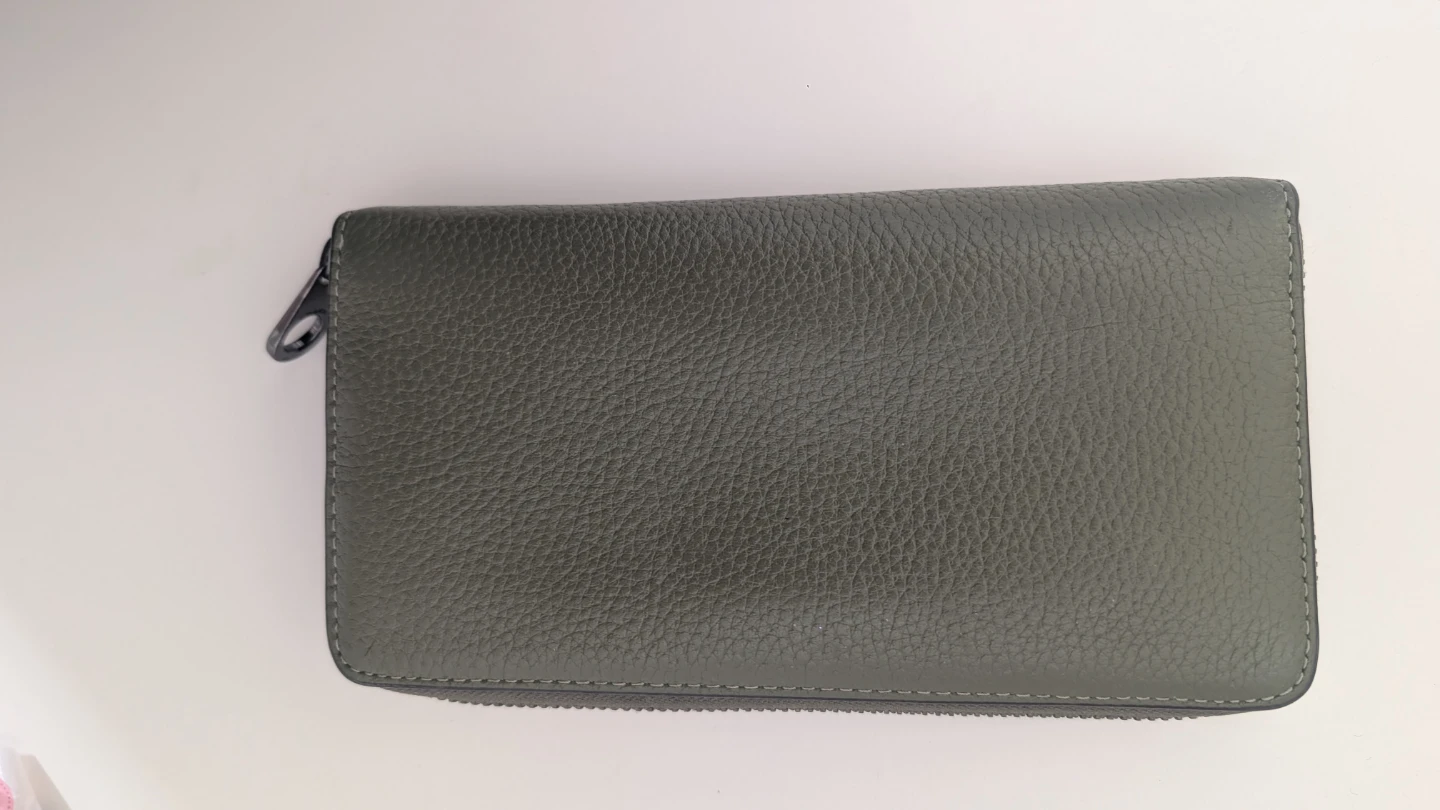 Coach Olive Green Zip-Around Wallet - photo 4