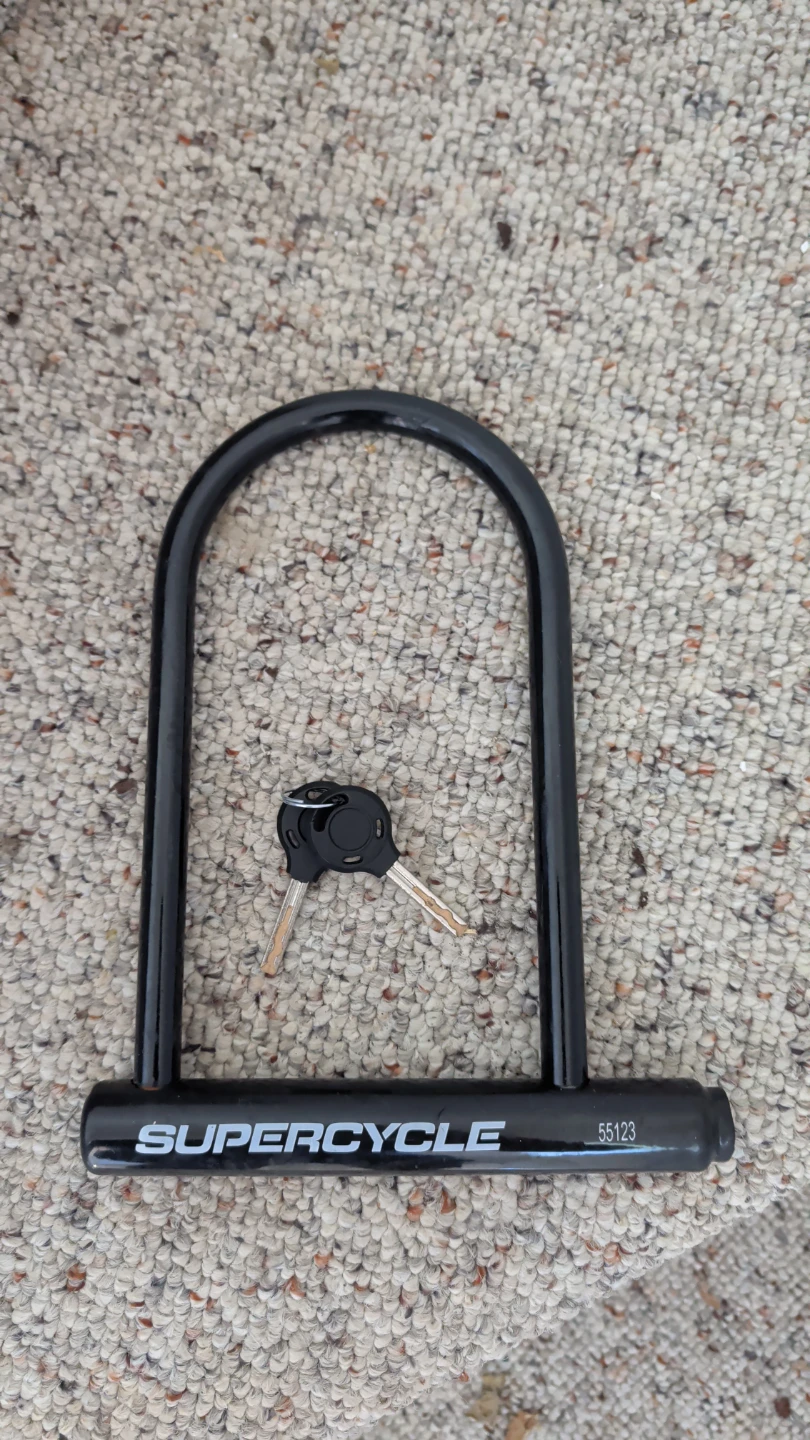 Supercycle U-Lock with Keys
