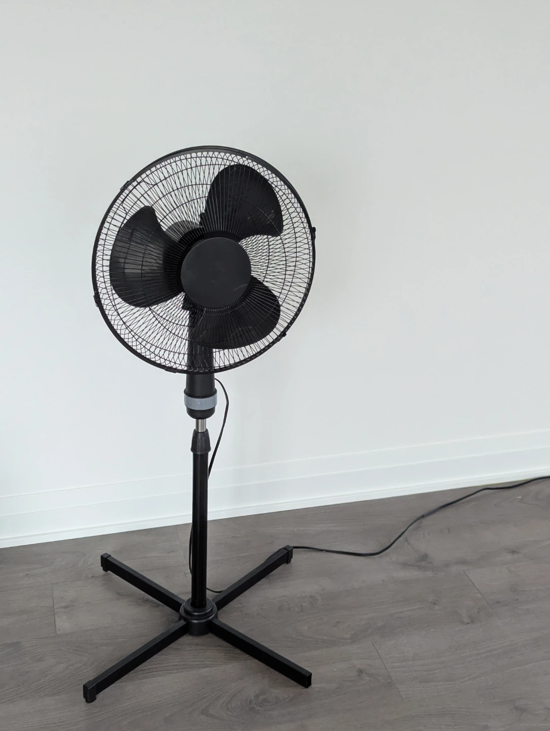 Black Stand Fan