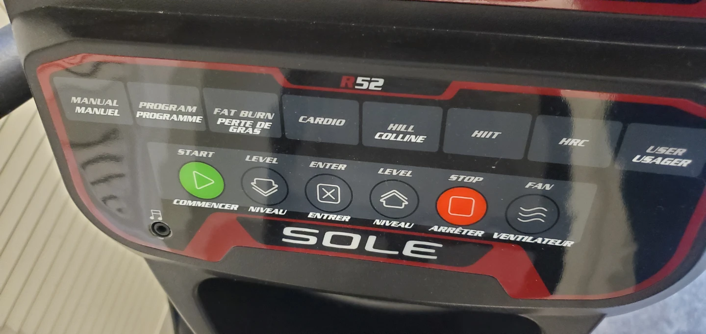 SOLE R52 Recumbent Exercise Bike - photo 3