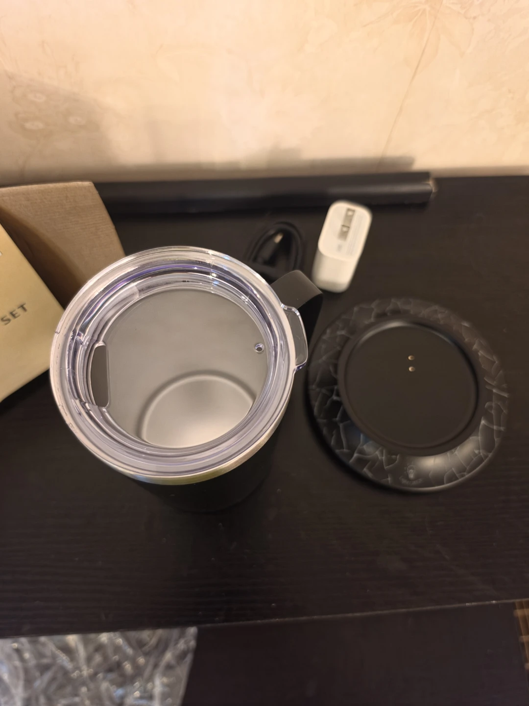 NEW Heated Coffee Mug & Warmer Set – Never Used - photo 2