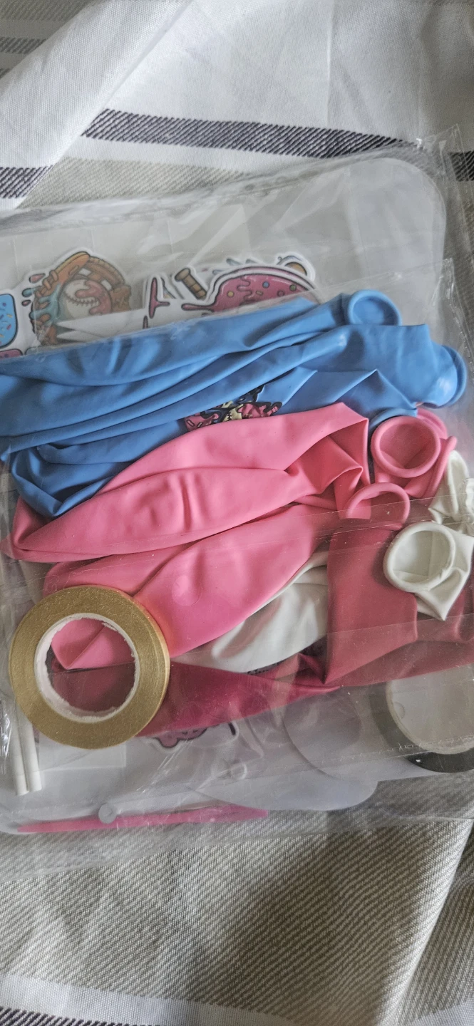 Donut Themed Birthday Decoration Set - photo 2