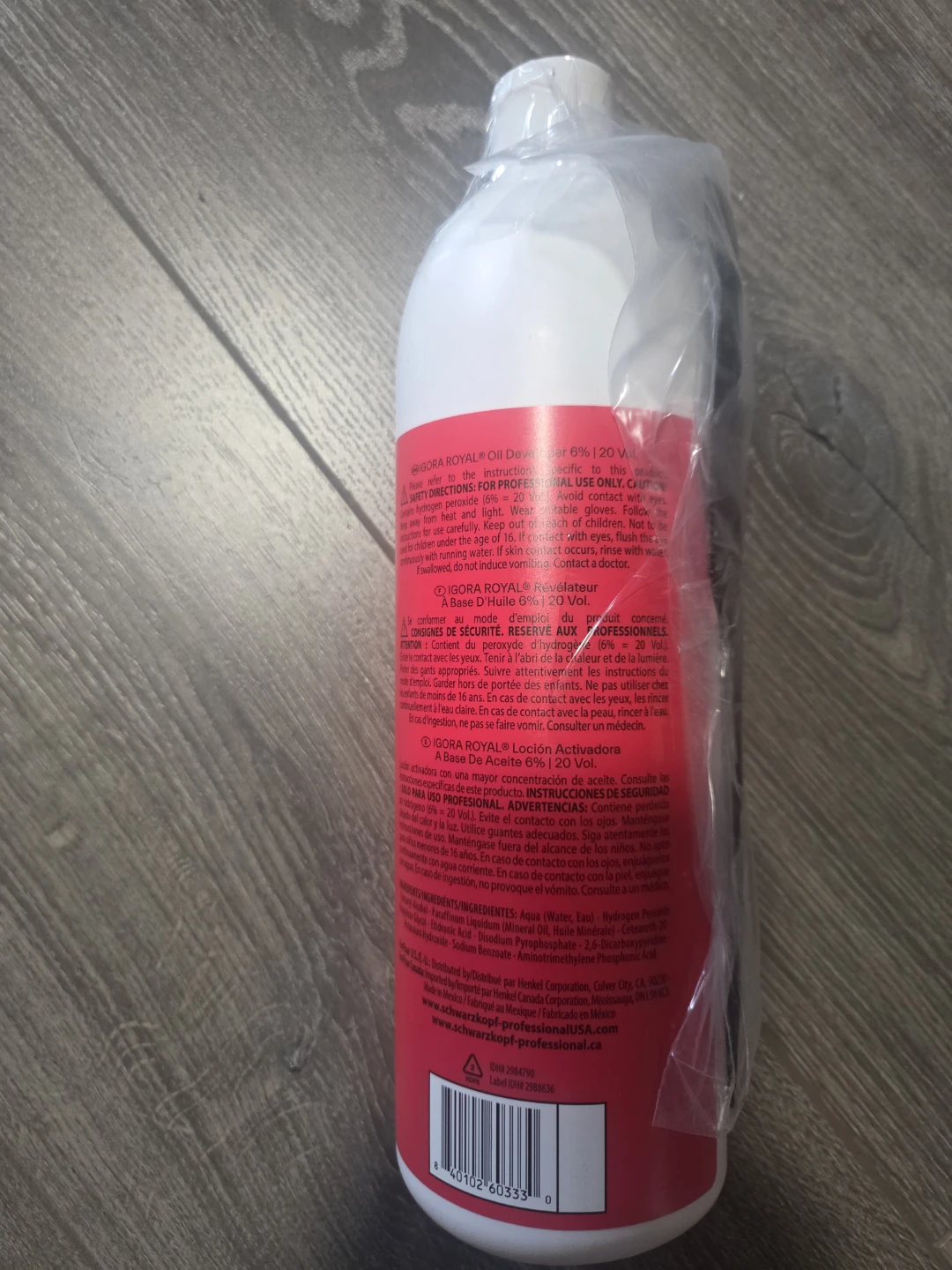 Schwarzkopf Igora Royal Oil Developer 6% 20 Vol 🏈 - photo 2