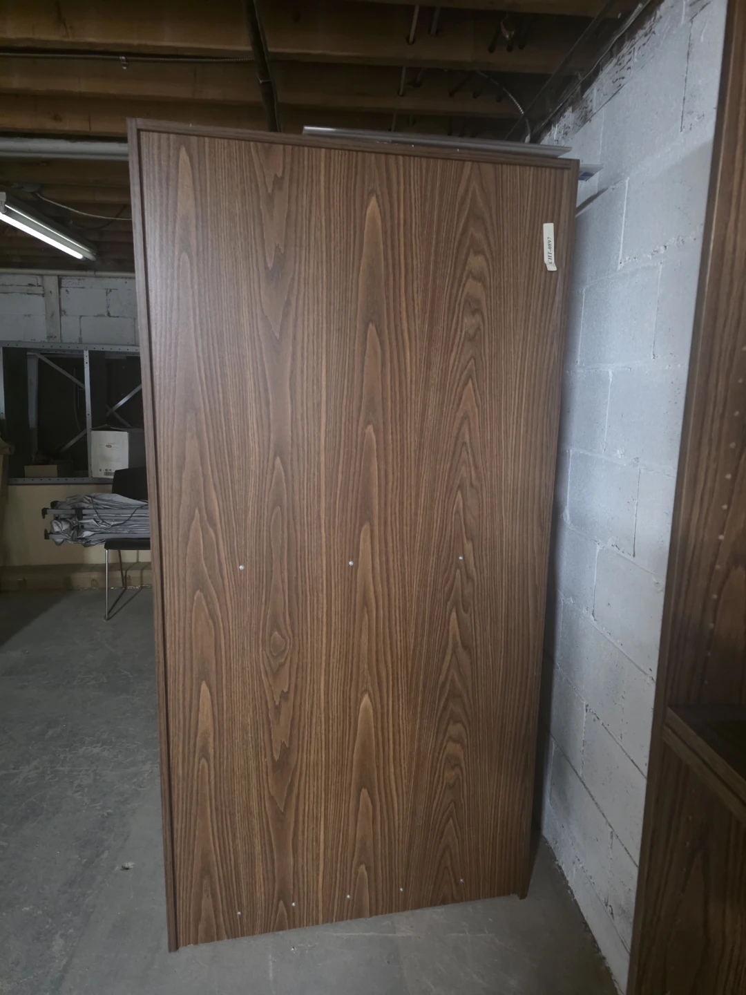 Tall Wooden Bookshelf