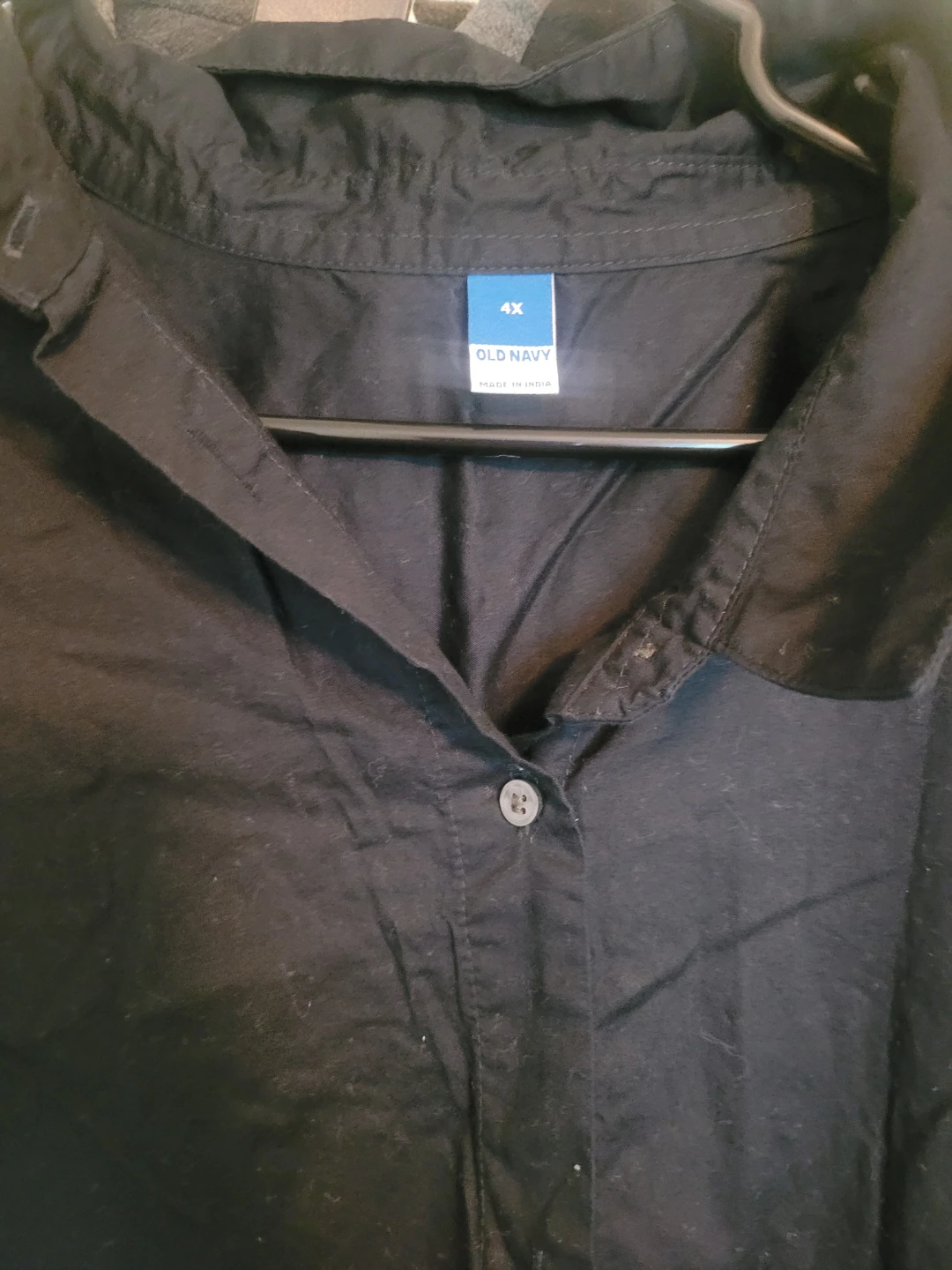 Old Navy Black Button-Up Shirt - photo 2