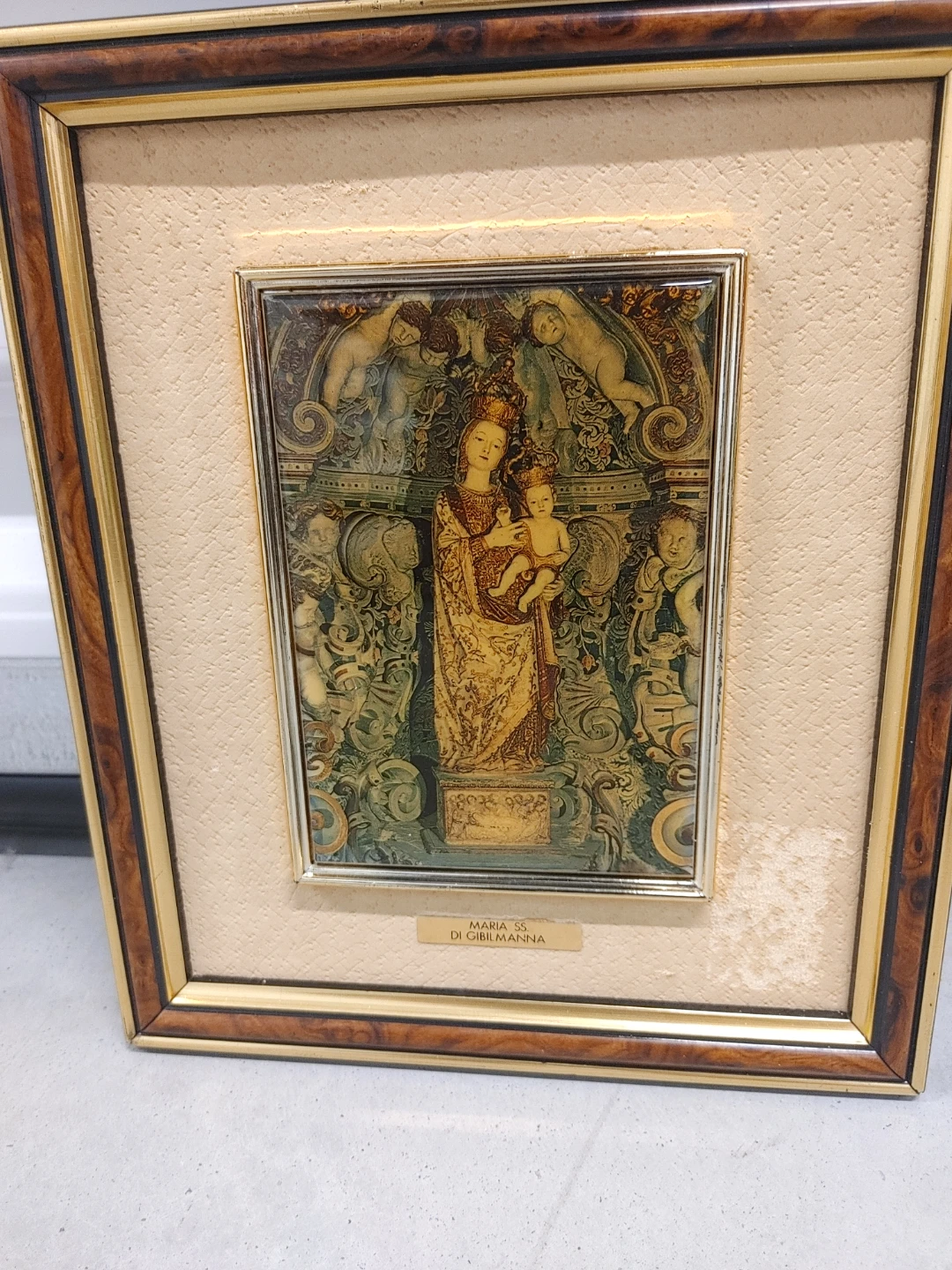 Maria SS. Di Gibilmanna Framed Print