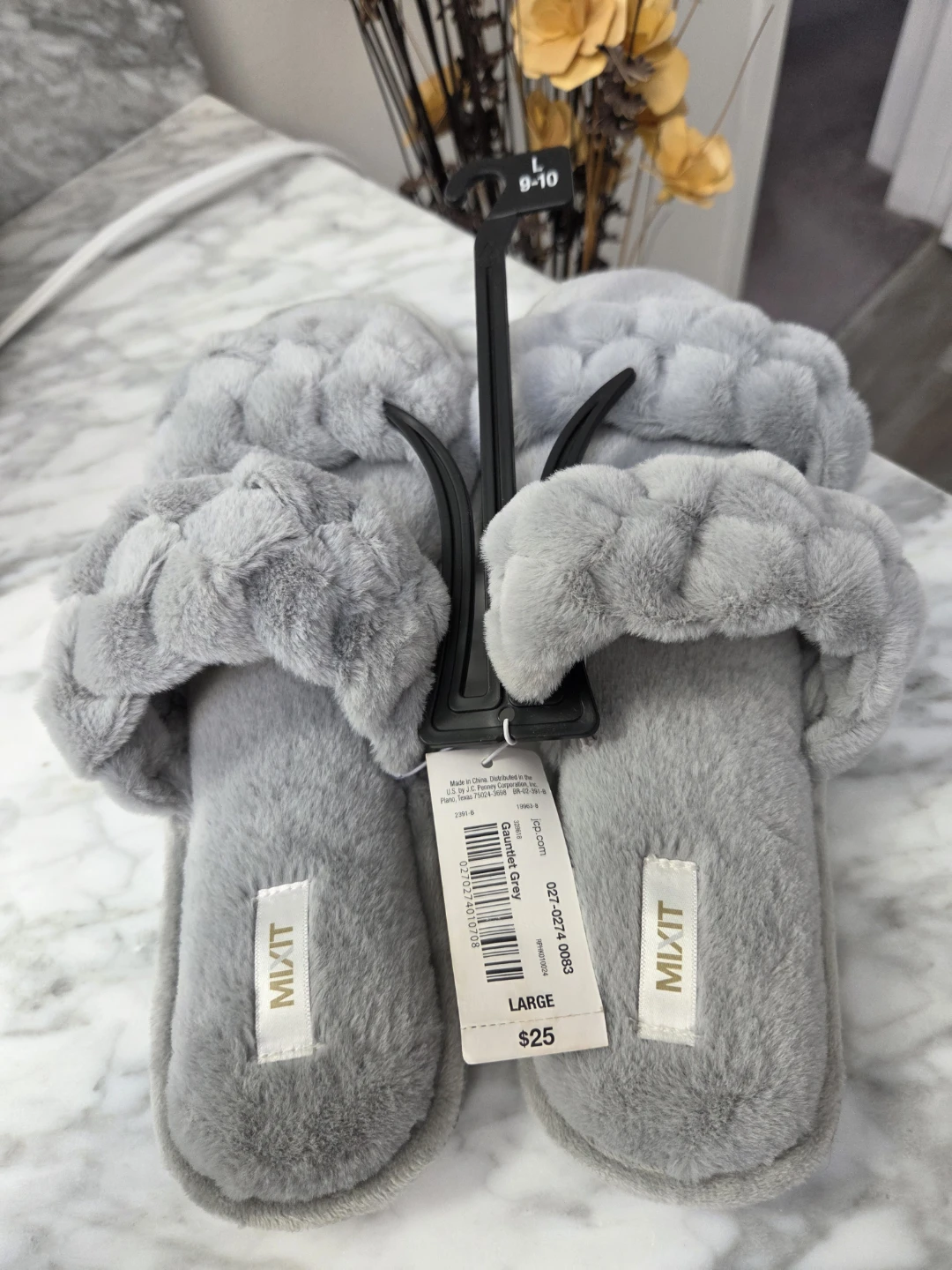 Mixit Gauntlet Grey Slippers