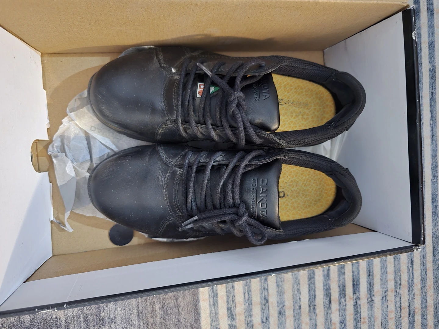 Dakota Women's Steel Toe Oxford Shoes Size 7 - photo 2