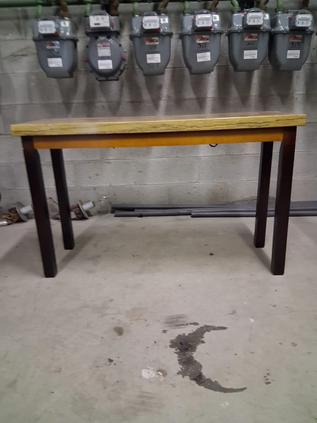 Marble Top Console Table - photo 2