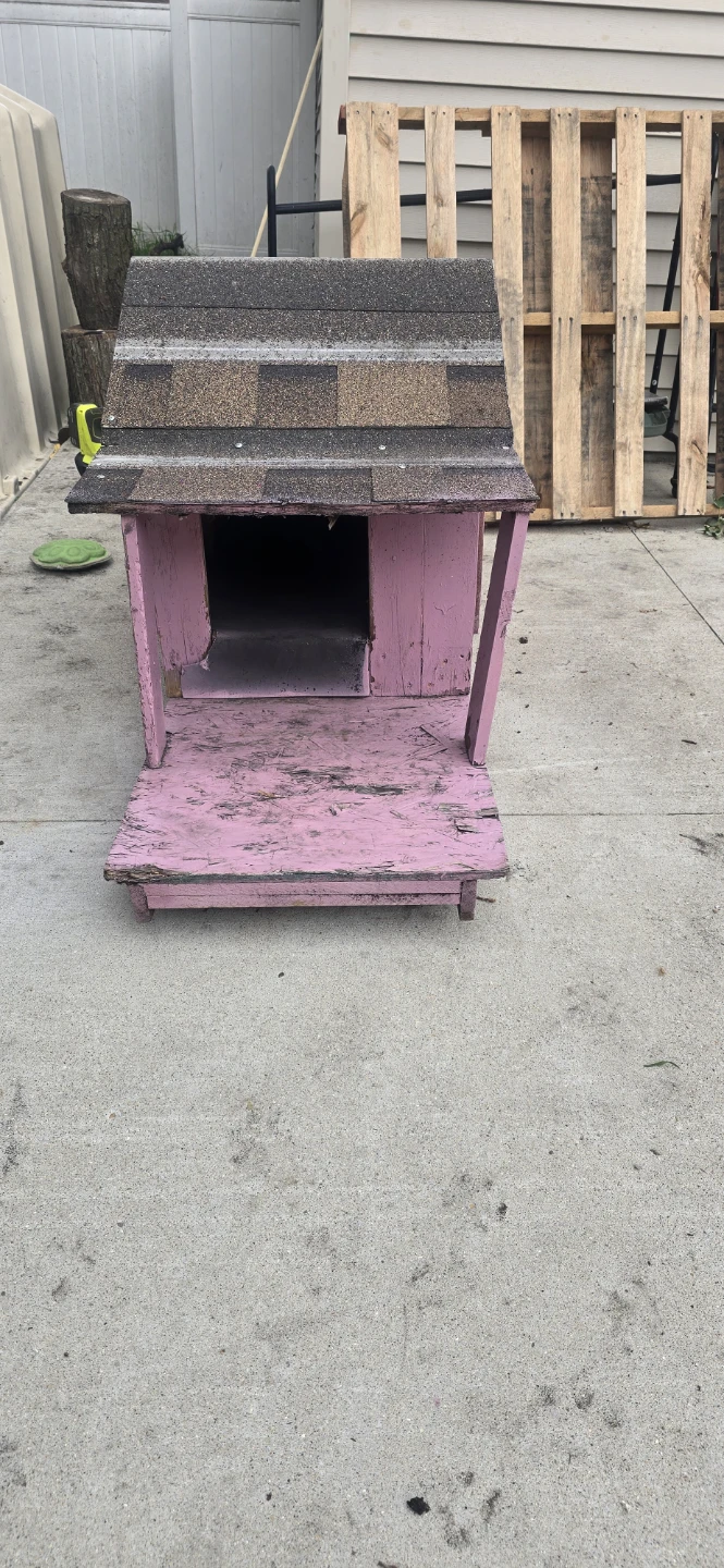 Pink Wooden Pet House - photo 2