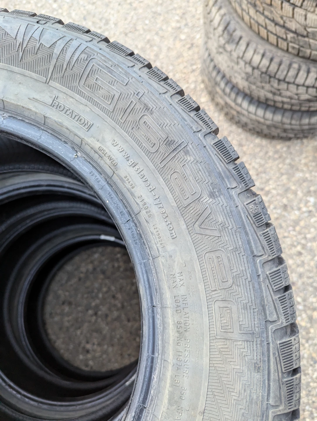 215/65R160 Gislaved NordFrost Winter Tires - photo 4