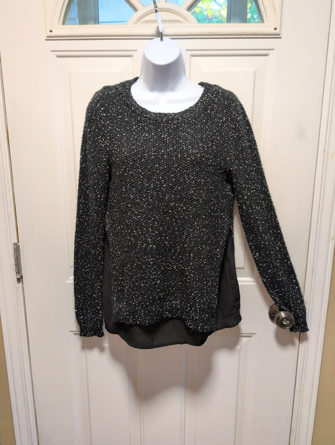 Ricki's black and white knit sweater