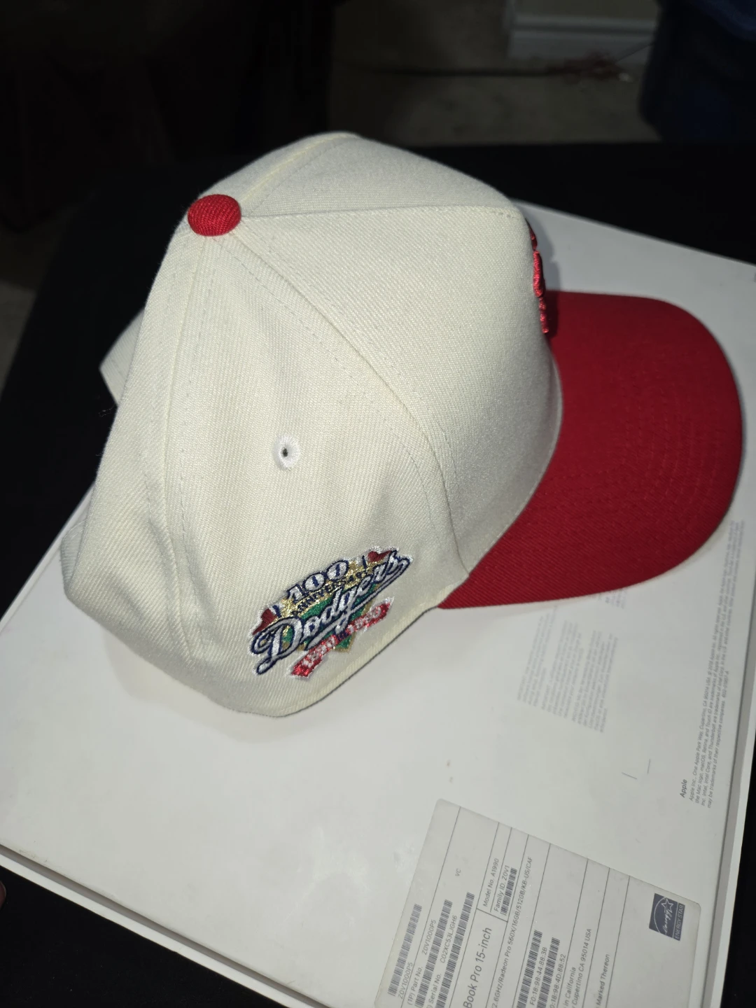 Los Angeles Dodgers 100th Anniversary Snapback Cap - photo 3