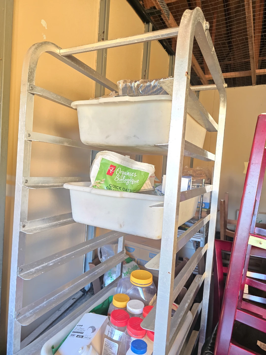 Aluminum Sheet Pan Rack