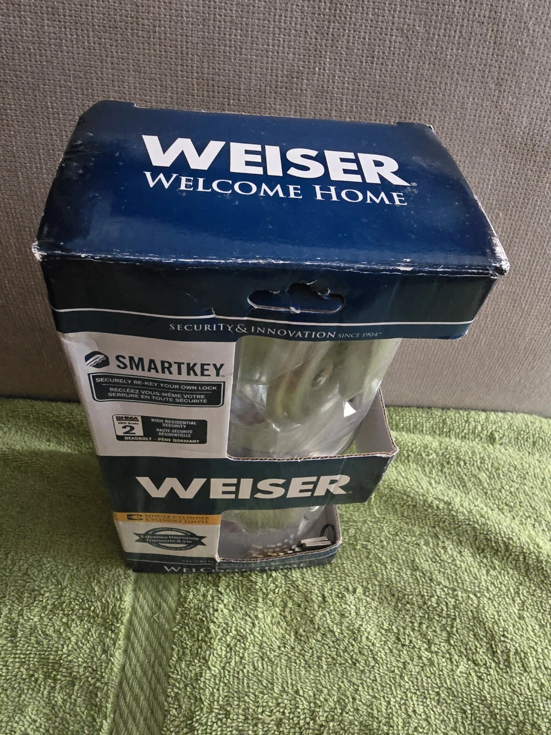 Weiser SmartKey Single Cylinder Deadbolt - photo 2