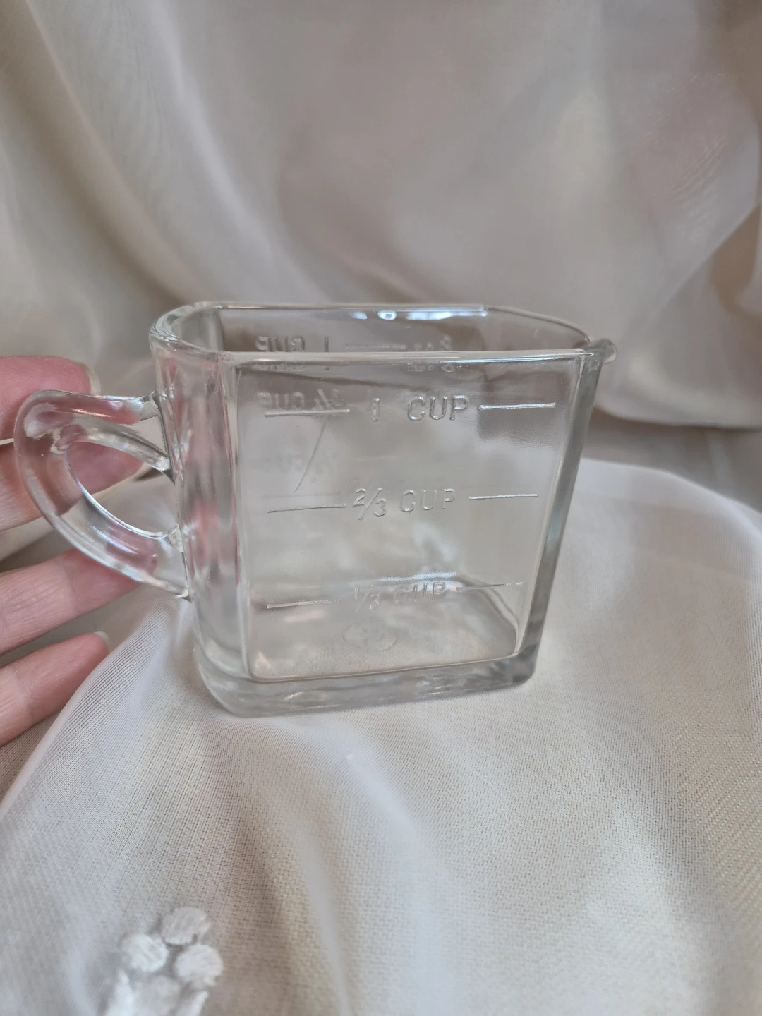 Vintage Glass Kellogg’s Measuring 1 Cup - photo 3