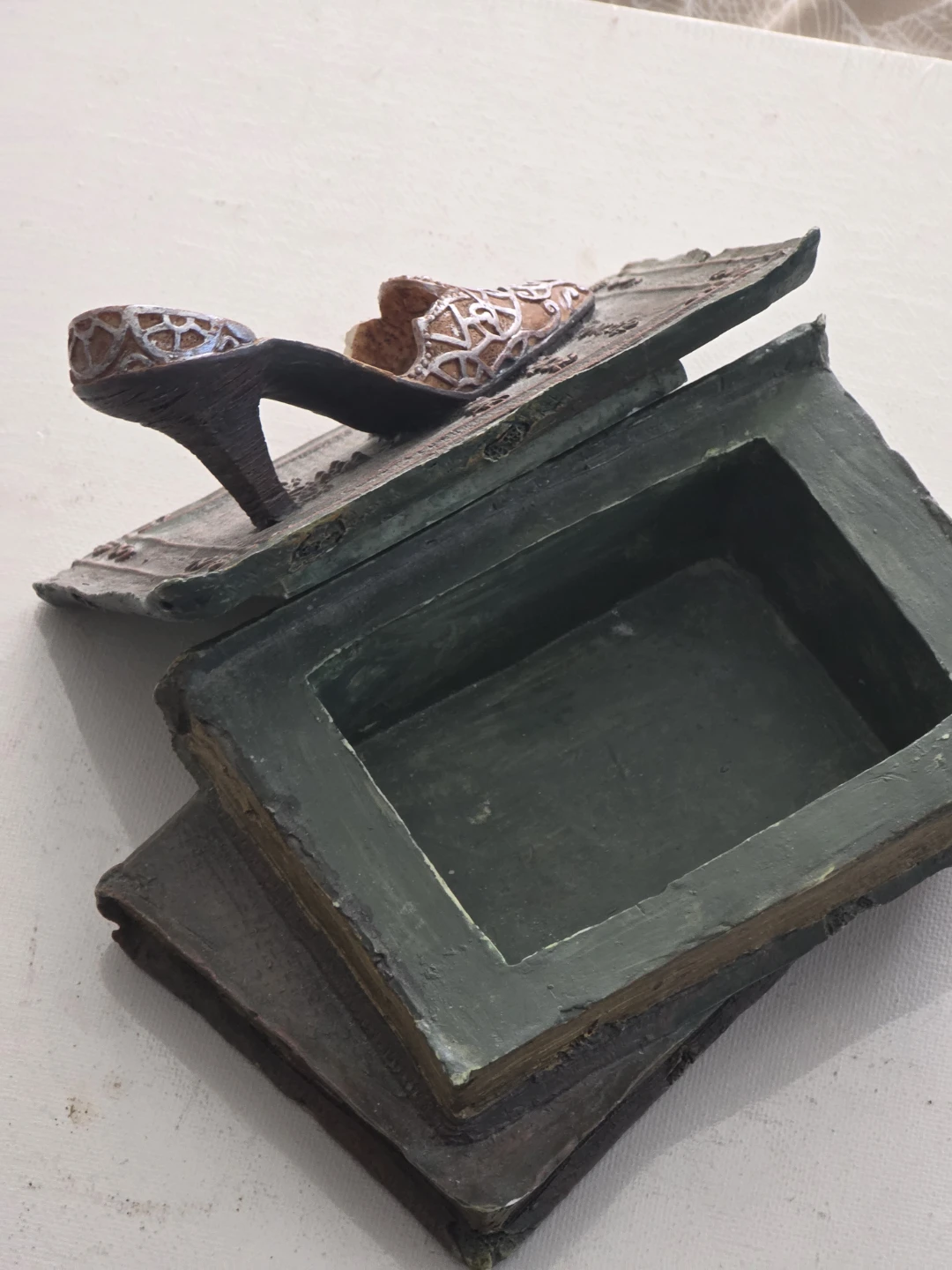 Decorative High Heel Shoe Book Trinket Box - photo 2