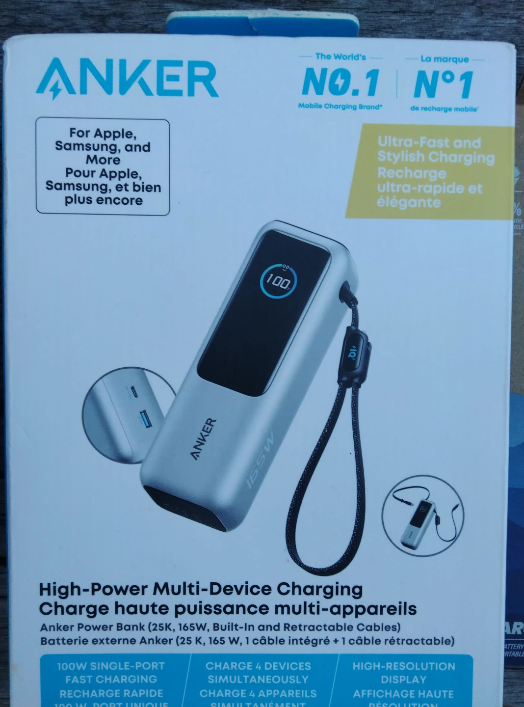 Anker Power Bank and Nimble Portable Chargers
