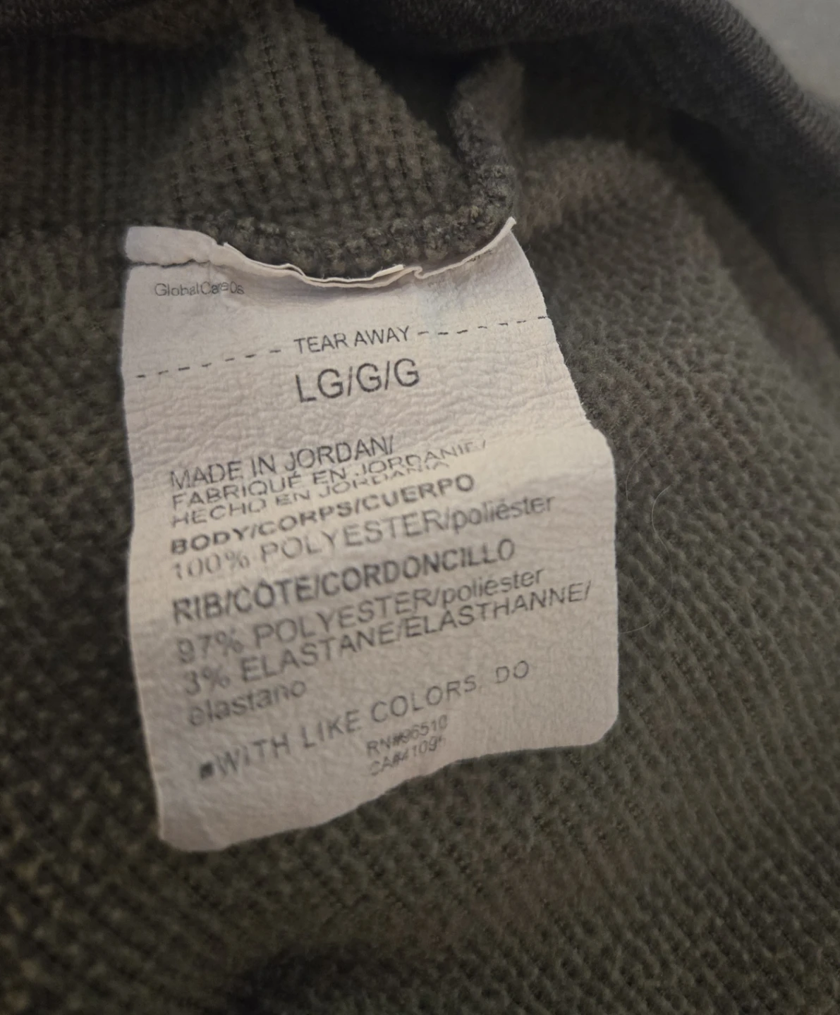 Men's Large Under Armour Olive Green 1/4 zip pullover. EUC. - photo 5