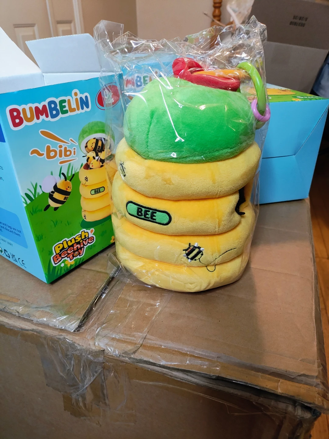 Bumbelin Plush Beehive Baby Toy - photo 3