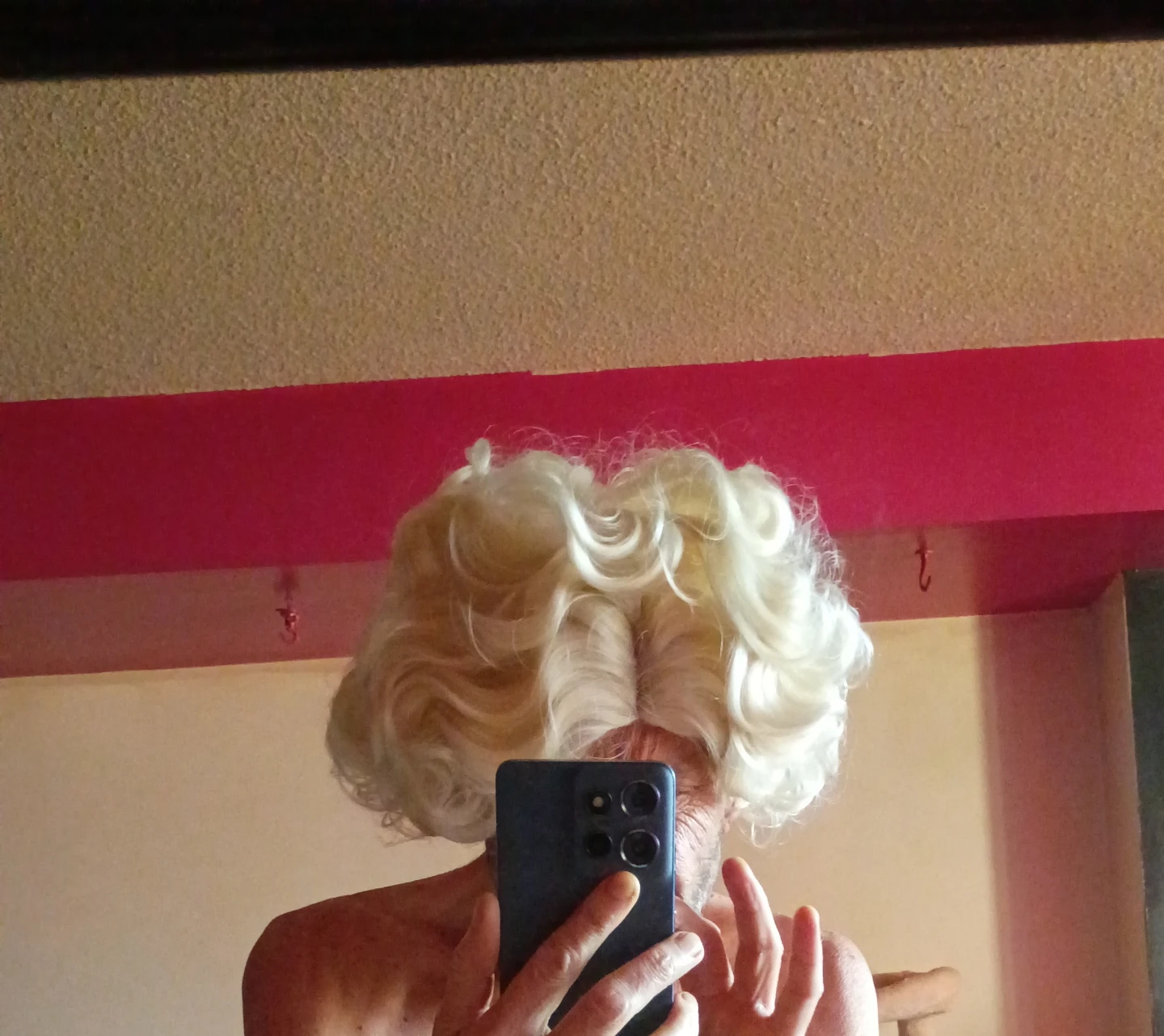 Blonde Curly Wig