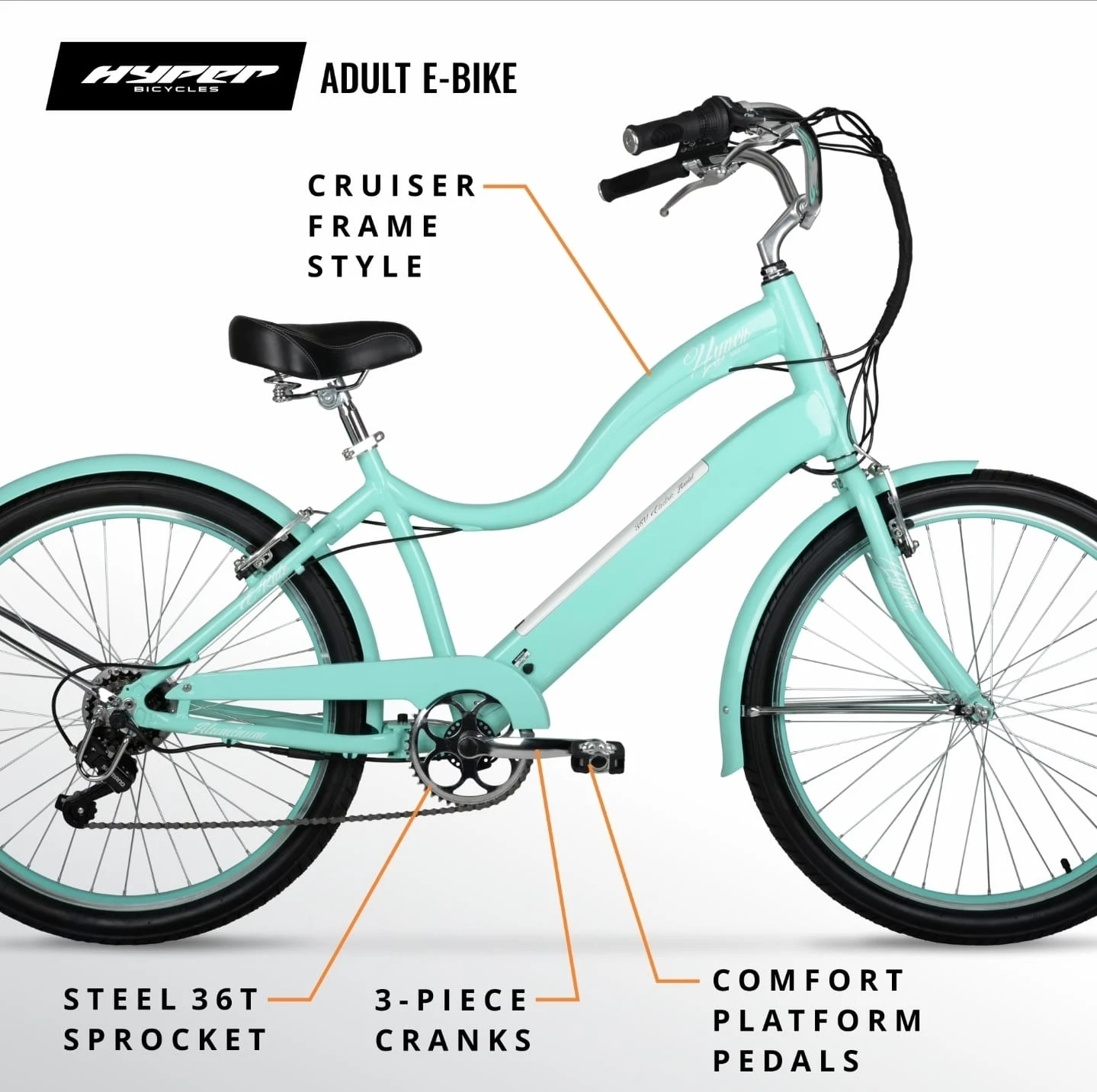 Hyper Bicycles E-Ride 26-Inch Ladies - photo 2