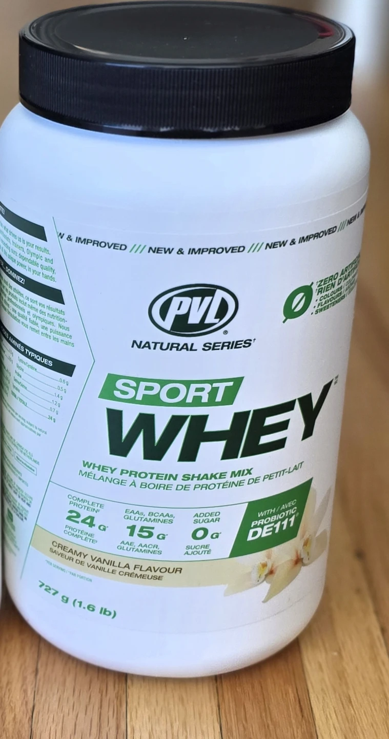 PVL Sport Whey Protein Creamy Vanilla 727g